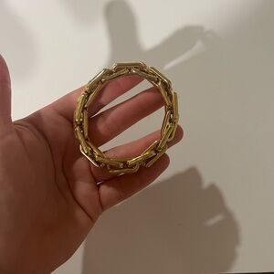 Gold plated bracelet